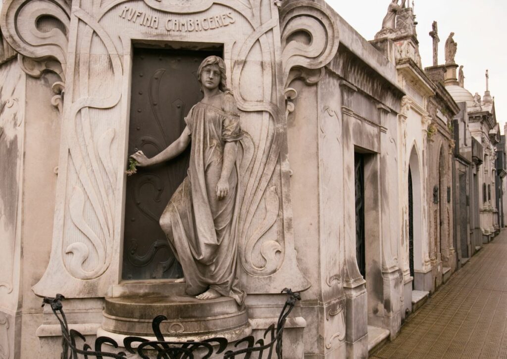Recoleta Cemetary, The final resting place of several prominent Argentinians 